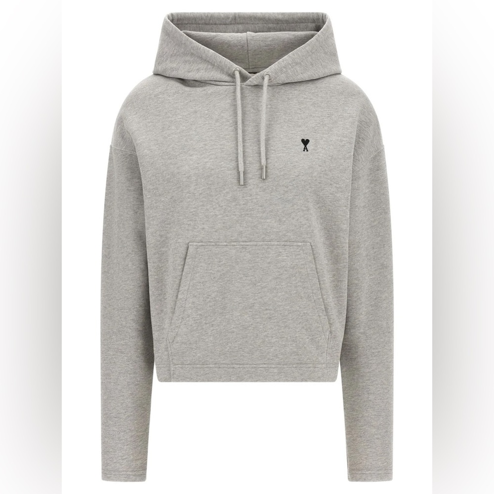 AMI Paris Ami de Coeur Drawstring Hoodie